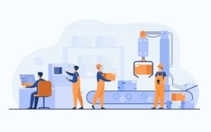 workers vector art
