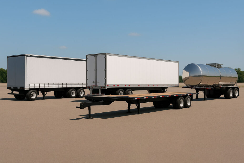 Variety of semi-trailers