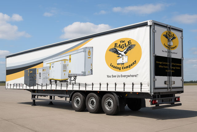Curtain Side Semi Trailer